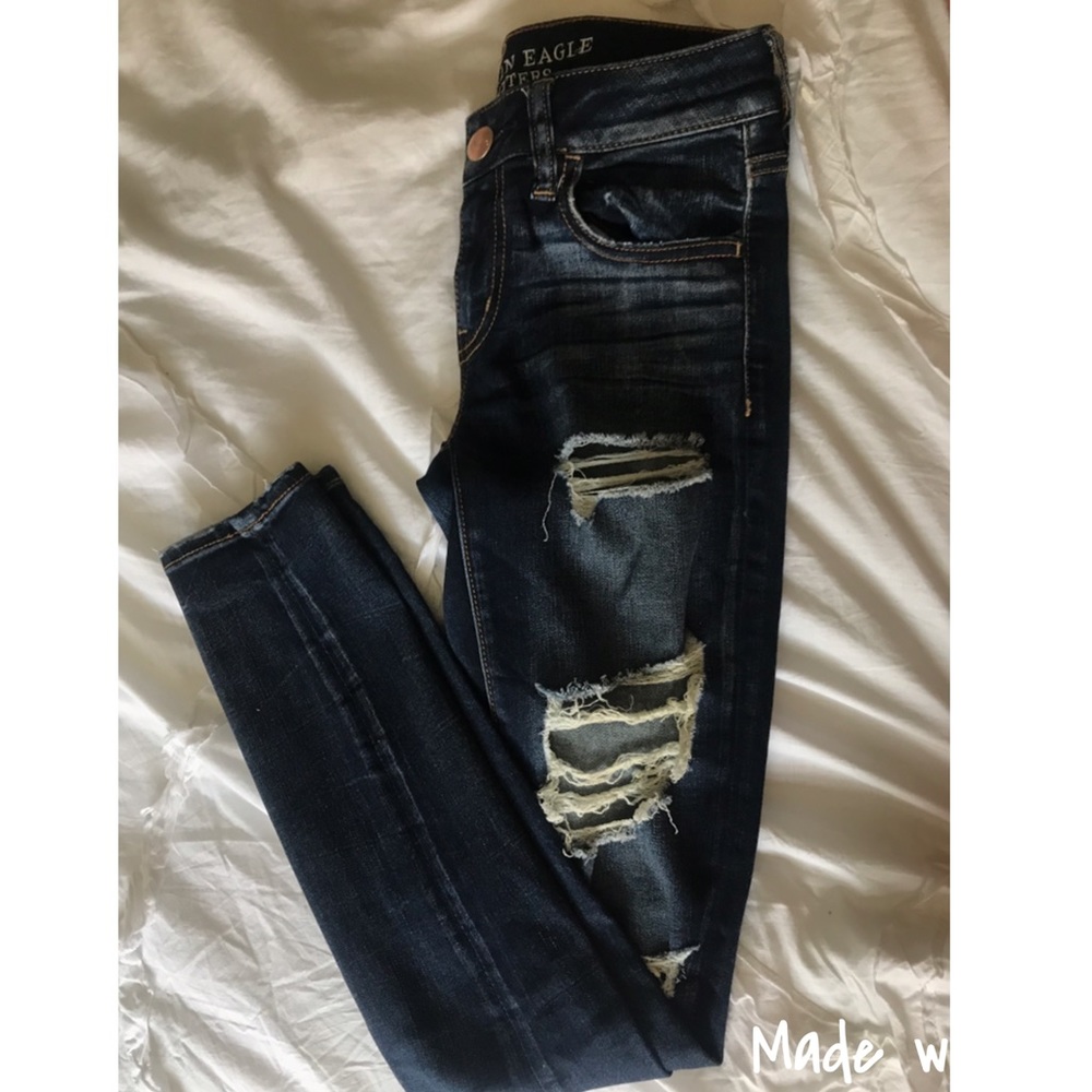 AE super low jeggings